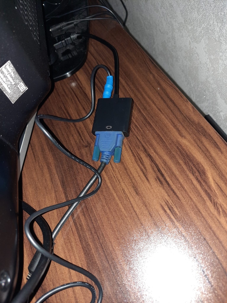 HDMI To VGA Dönüştürücü + Ses Kablosu - 7