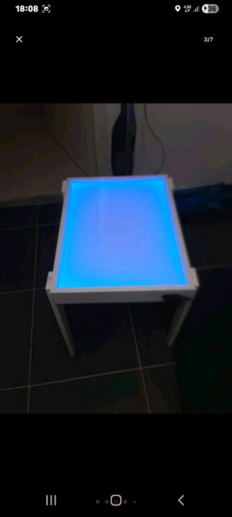 LED ışıklı çocuk oyun masası - 3