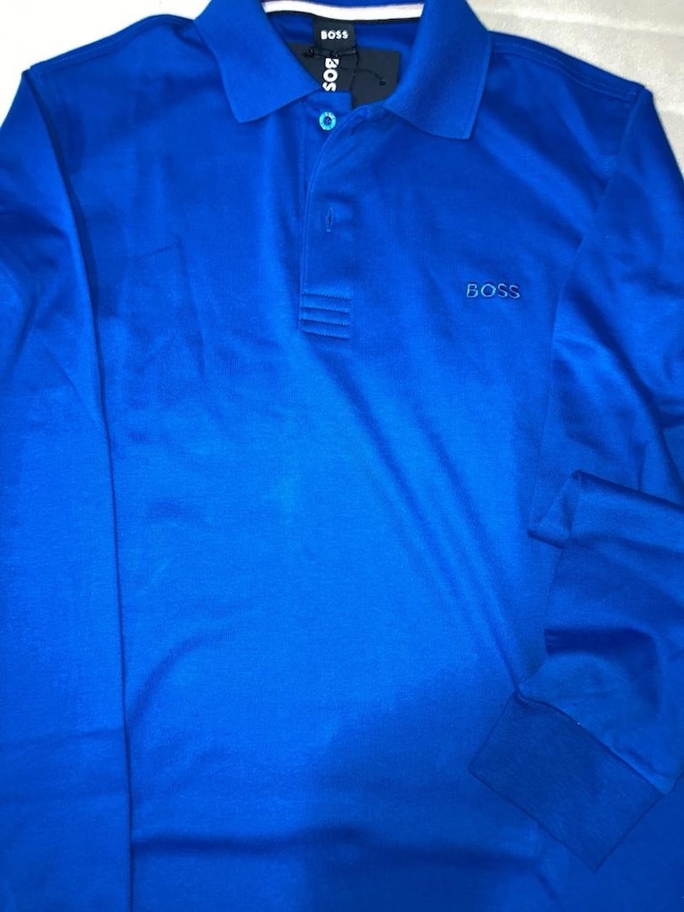 Hugo Boss erkek orjinal sıfır uzun kol sweat - 2