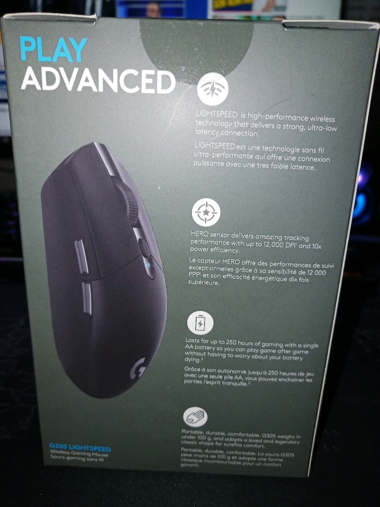 Logitech G305 Siyah Lightspeed Kablosuz Oyuncu Mouse (SIFIR) - 2
