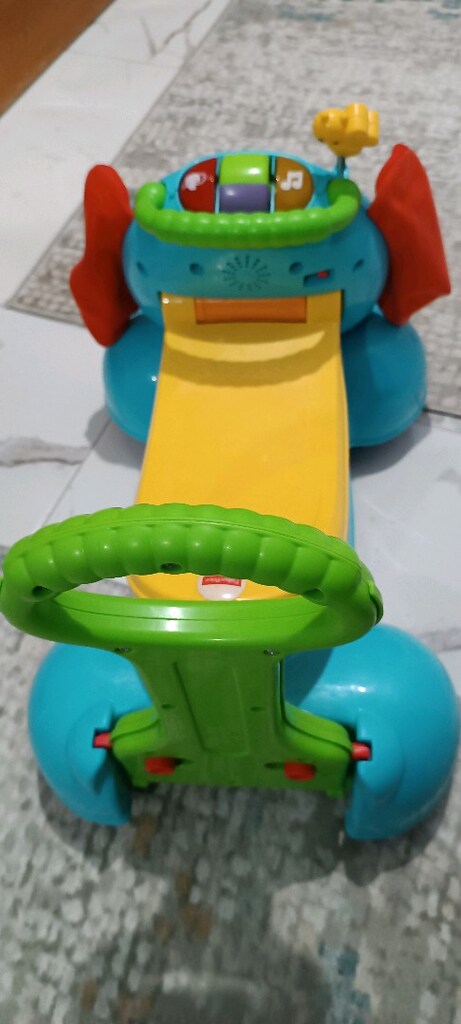 Fisher Price Melodili Fil Yürüteç - 6