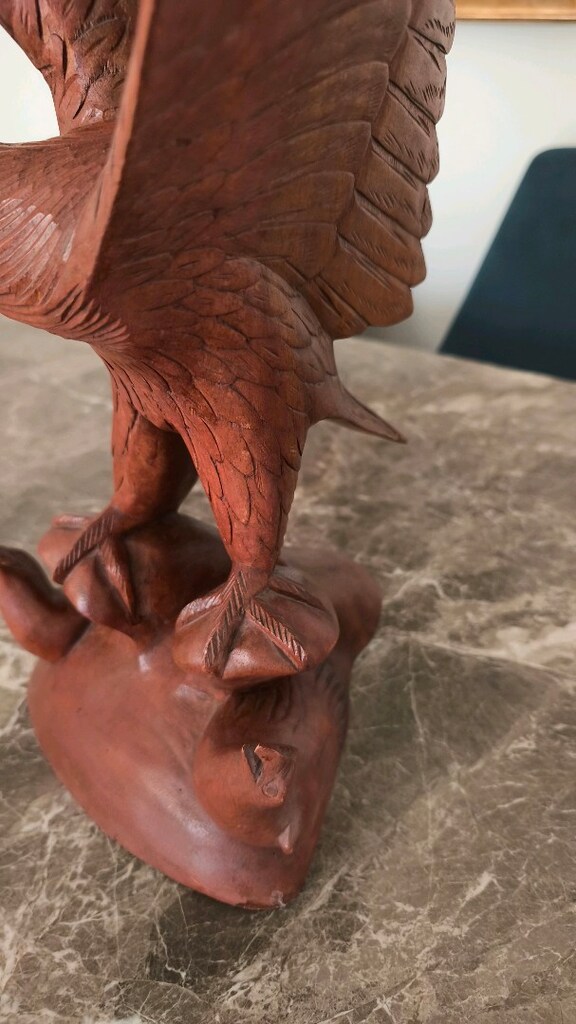 el oymasi ahşap kartal - 2
