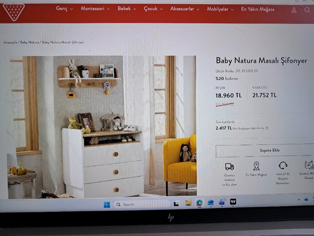 Büyüyen bebek karyolası ve şifonyeri - 10