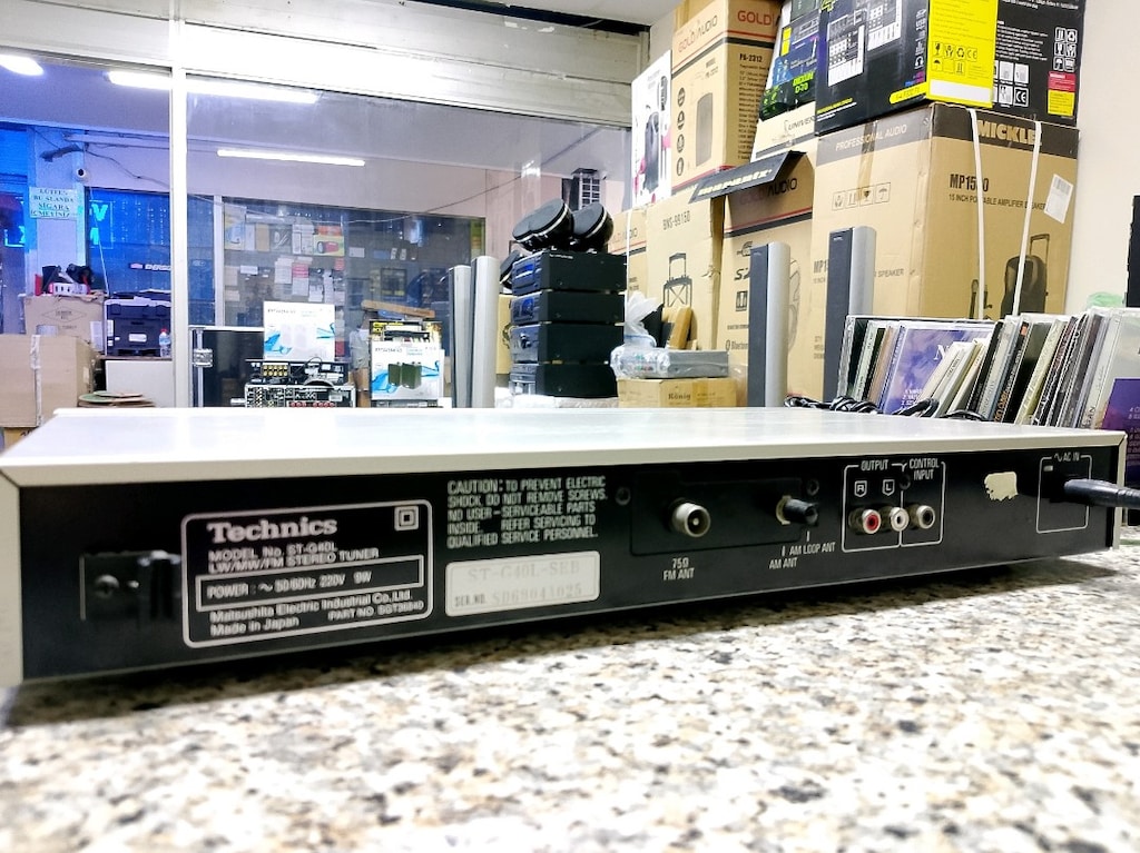 technics st-g40L digital tuner - 7