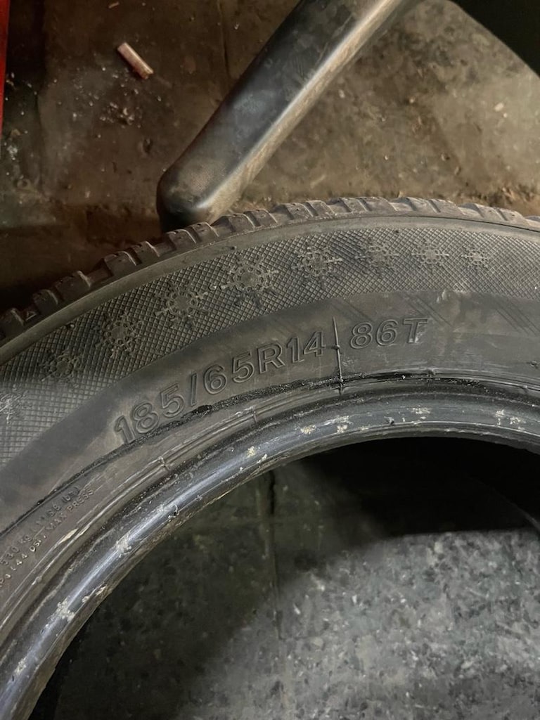 185 65 14 kışlık lassa 2 adet - 3