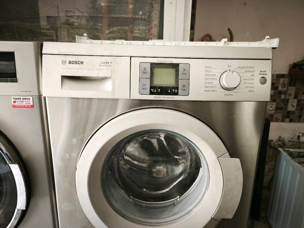 BOSCH 9 KG A+++ İNOX ÇAMAŞIR MAKİNESİ - 2