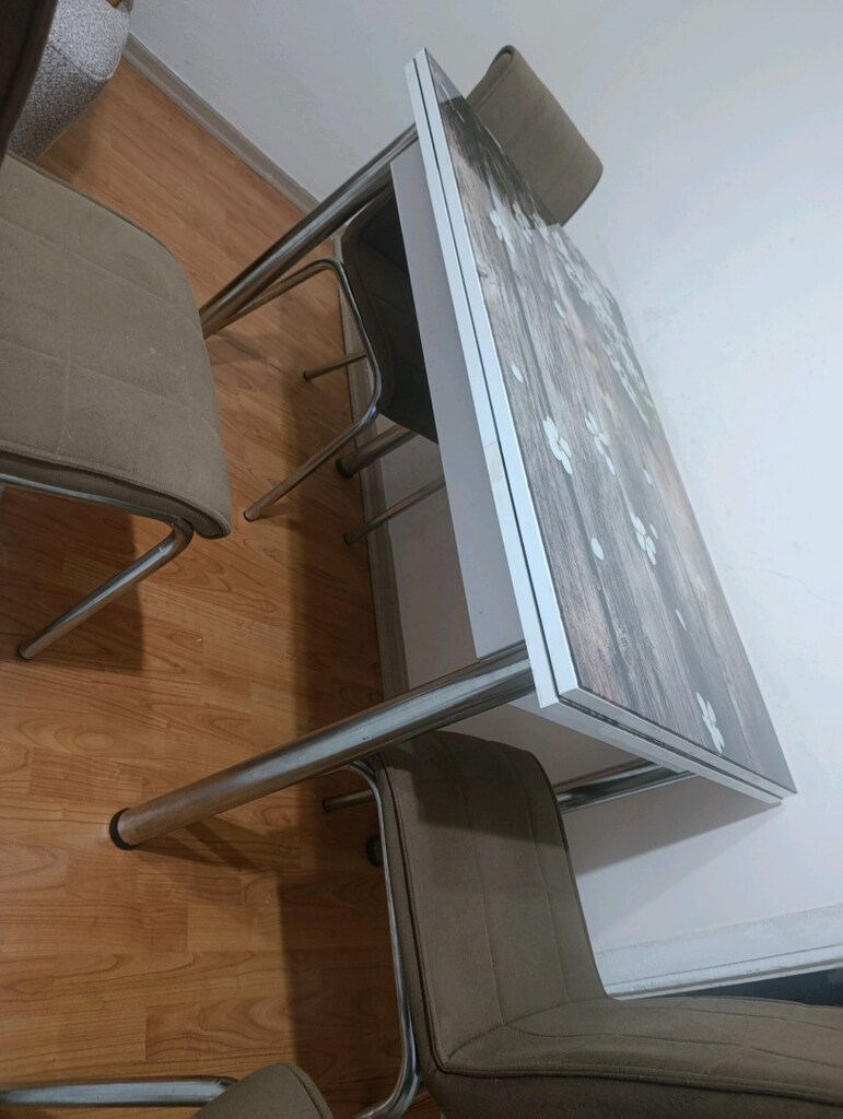 sıfır gibi masa ve 4sandalye - 5