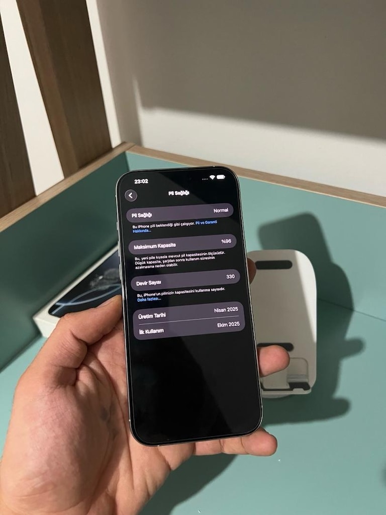 Garantili Seri YD İPhone 16 Pro Max 256 GB - 12