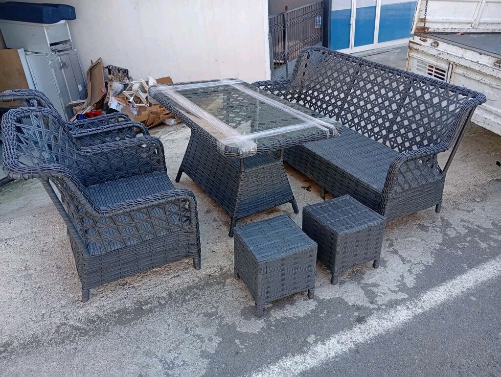 rattan takımı - 6