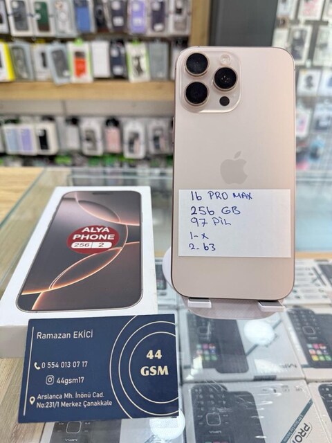 İPHONE 16 PRO MAX 256 GB
