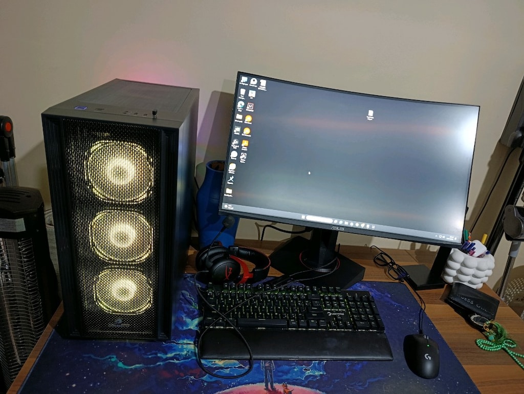 SATILIK OYUNCU BİLGİSAYARI 4060 LI + FULL SETUP - 4