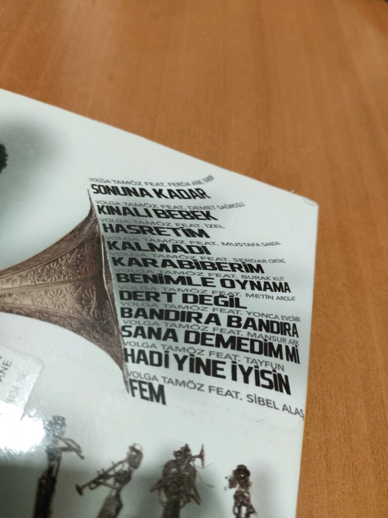 YENİ AMBALAJLİ ORJİNAL TURK MÜZİĞİ ( VOLGA TAMÖZ - TAM 90 DAN ) - 3