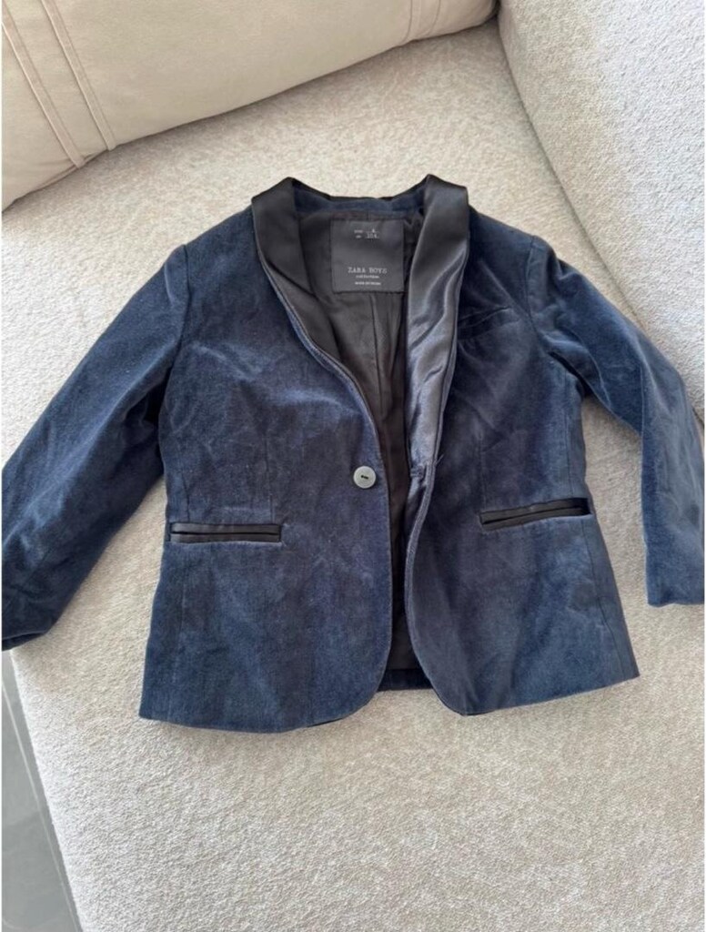 Zara kadife blazer