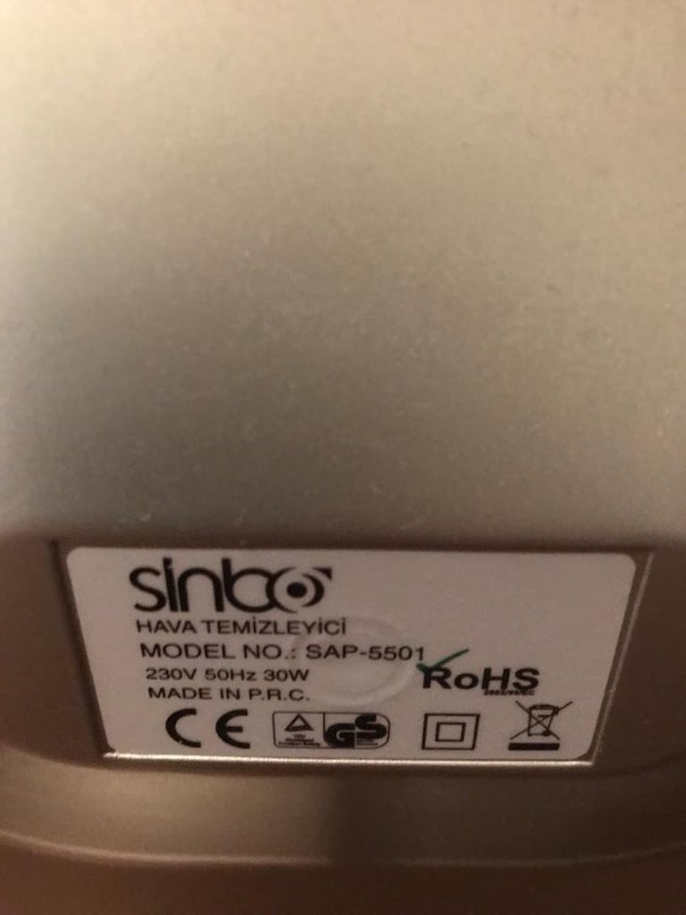 SİMBO SAP 5501 hava temizleyici - 4