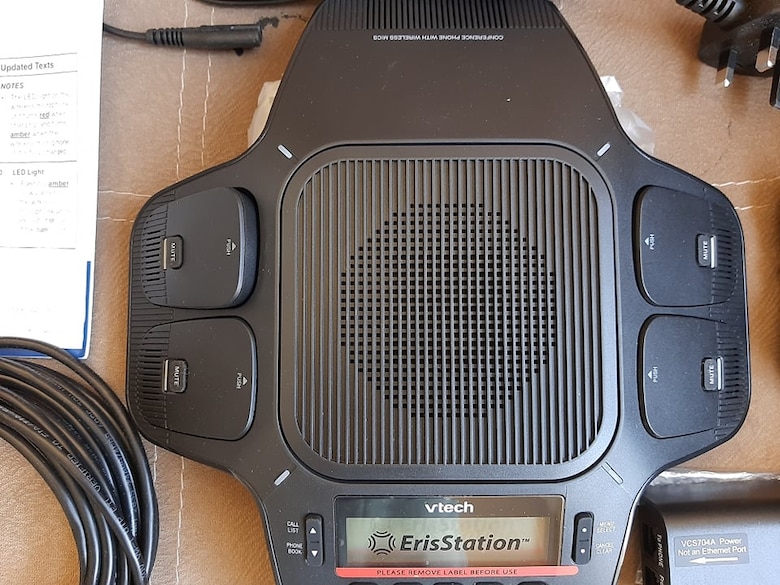 VTech ErisStation DECT 4 Kablosuz Mikrofonlu Konferans Telefonu - 7
