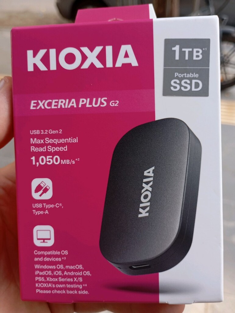 1TB SSD HARİCİ HARD DİSK