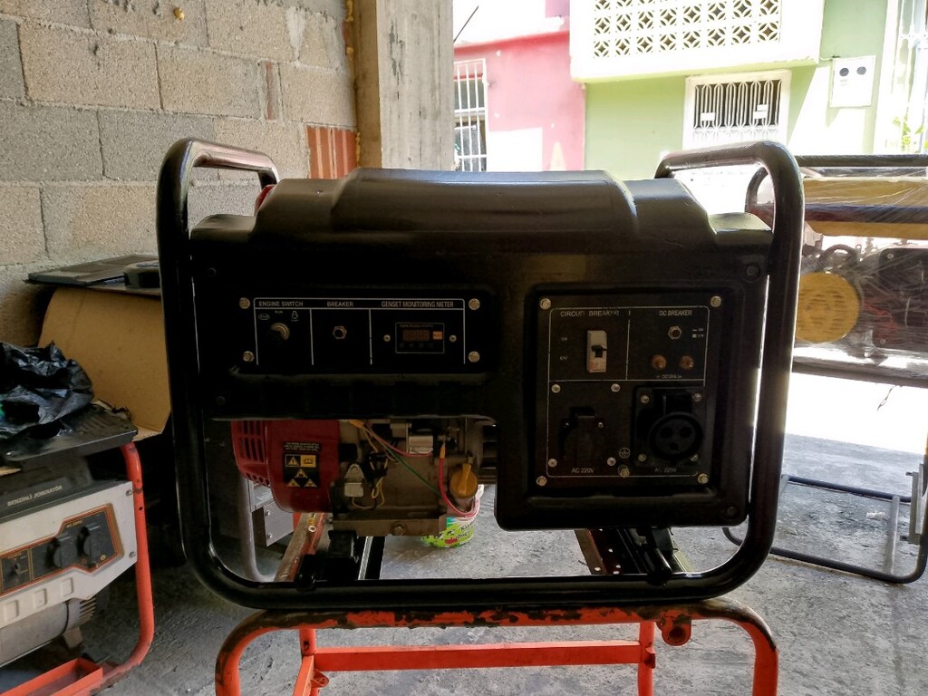 2.el, orjinal 8.5 kva Amerikan motor jeneratör - 2
