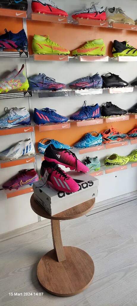 Orjinal Adidas 46 numara X SPEEDPORTAL.3 FG YARI PROF SIFIR KRAMPON - 8