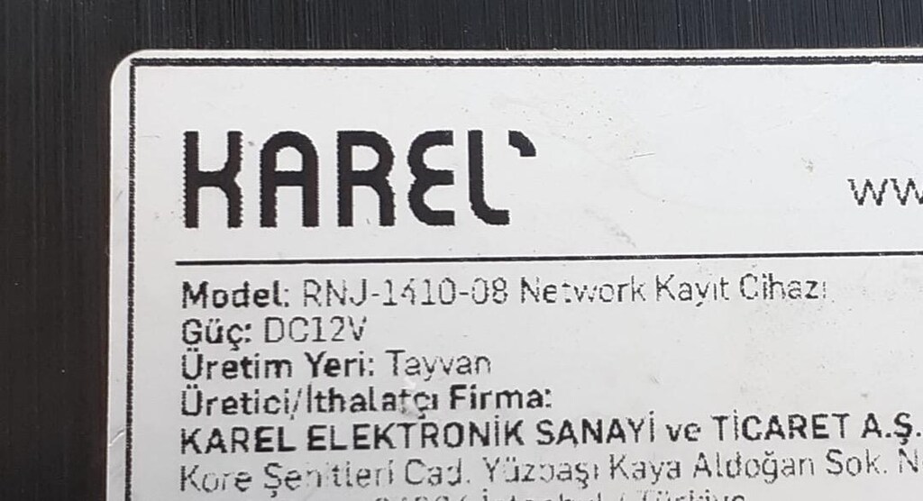 Karel network kayıt cihazları - 5
