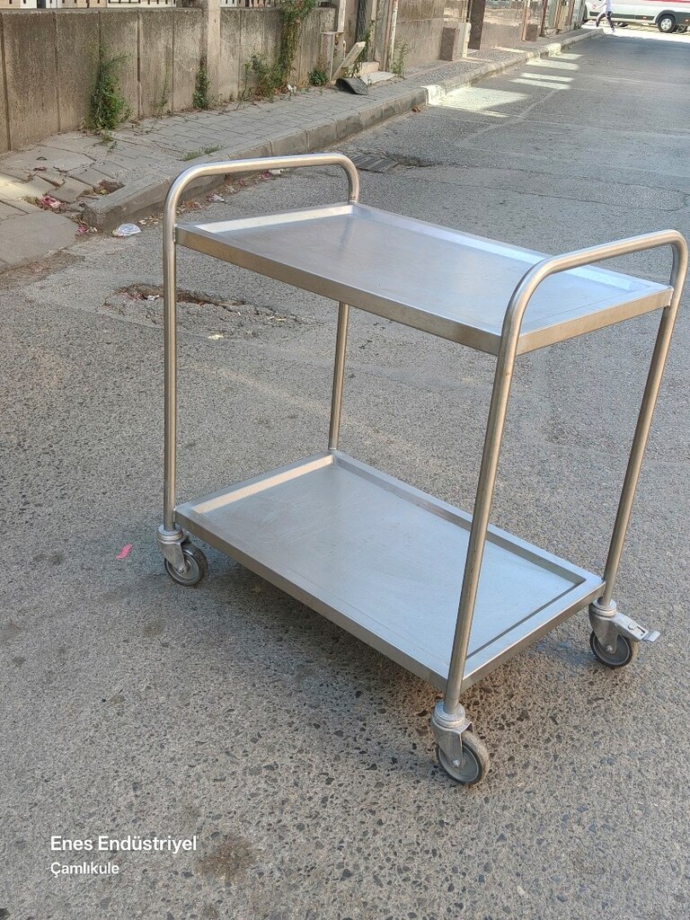 krom servis arabası - 9