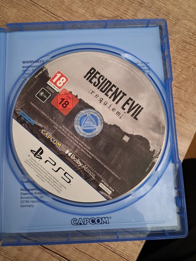 ps 5 orijinal oyun cd si resident evil requemi - 3
