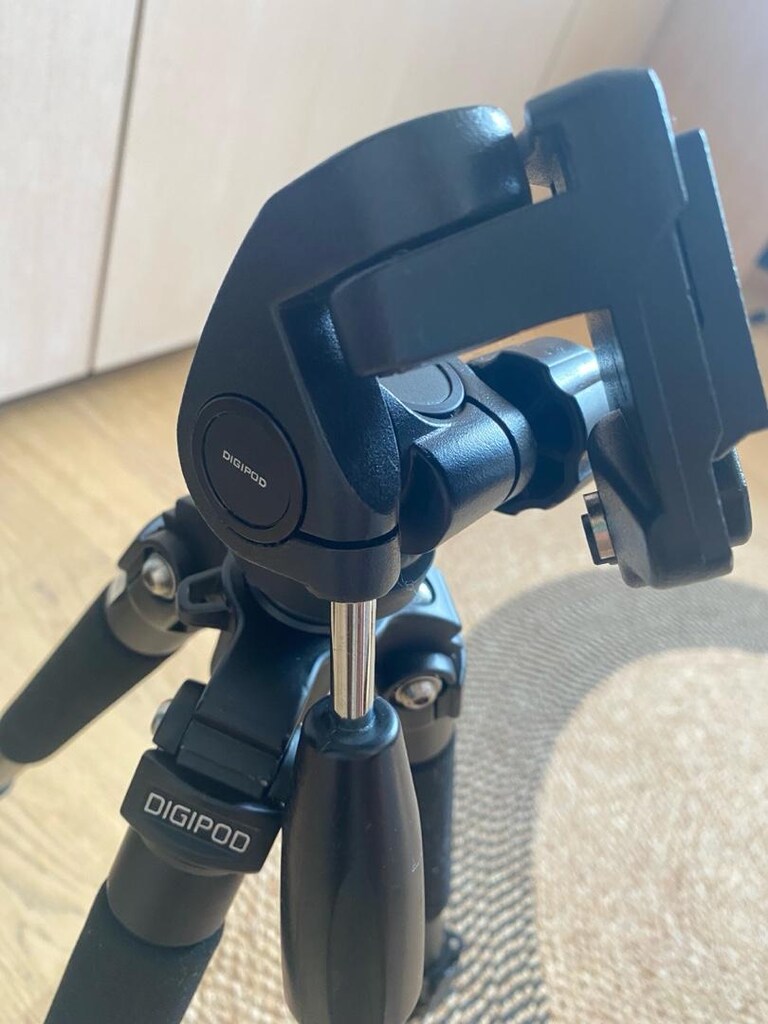 Digipod Siyah Seyahat Tripod - 3