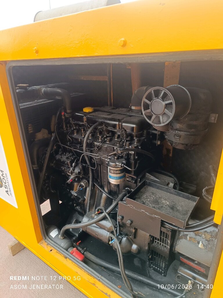 ASOM ORİJİNAL PERKİNS 46KVA FULL OTOMATİK DİZEL JENERATÖR KİRALIK - 6