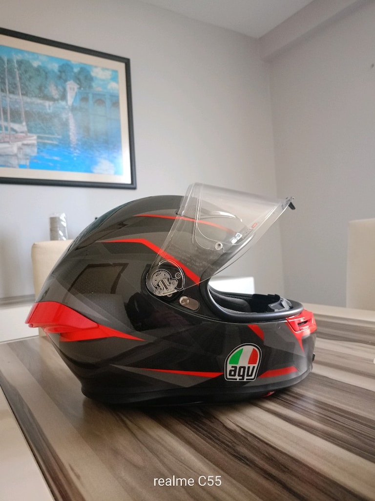 AGV K6S kask temiz 10/9 kozmetik - 3