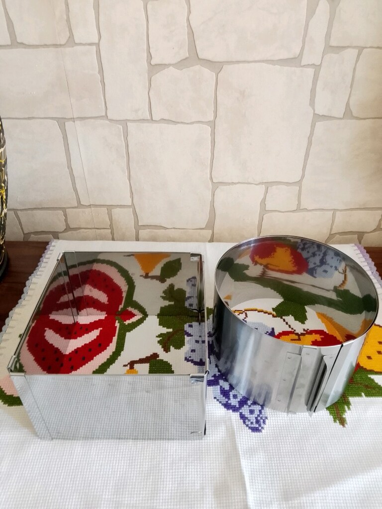 ayarlanabilir paslanmaz çelik pandispanya kek kalıpları - 2