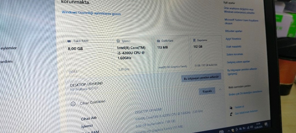 HP ULTRA BOOK 430 G1 - 15