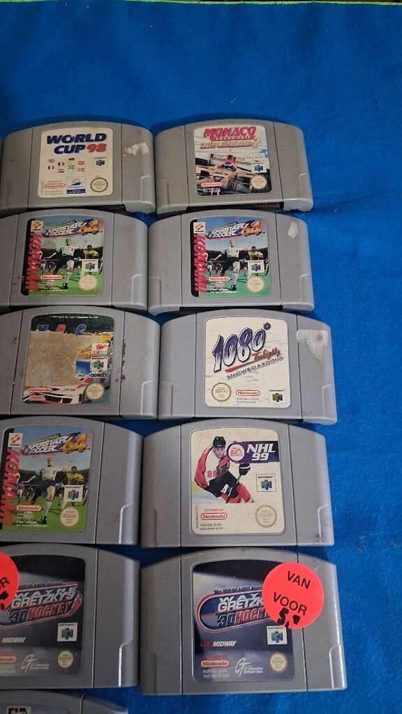 Nintendo oyun kasetleri - 6