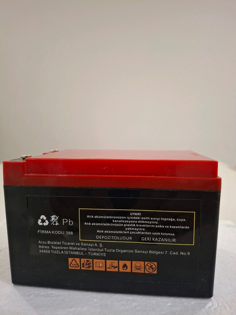 MONTAJ DAHIL 12 VOLT 14 AH SIFIR JEL AKÜLER YENİ TARIHLI - 4