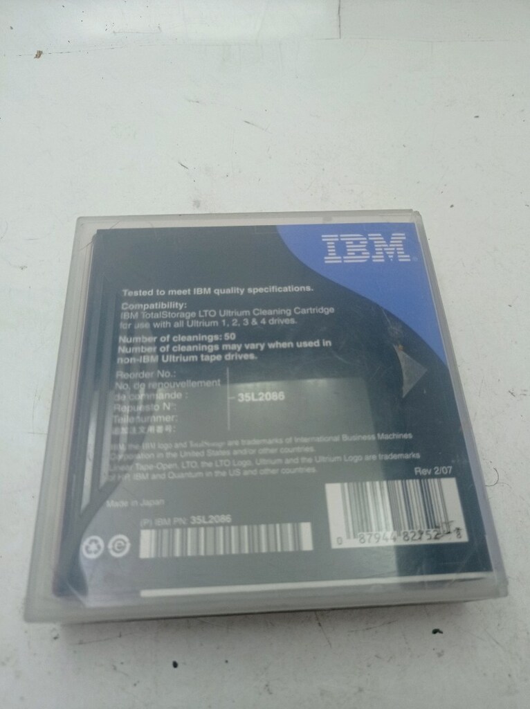 LTO Ultr8um Cleaning Cartridge 1.5tb - 7