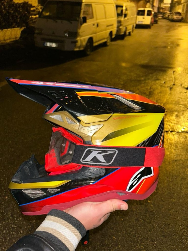 Alpinestars Supertech M10 Cross Kask - 5