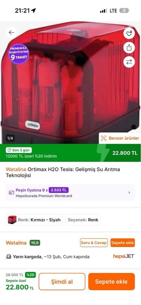 temiz su arıtma cihazı tam takım - 2