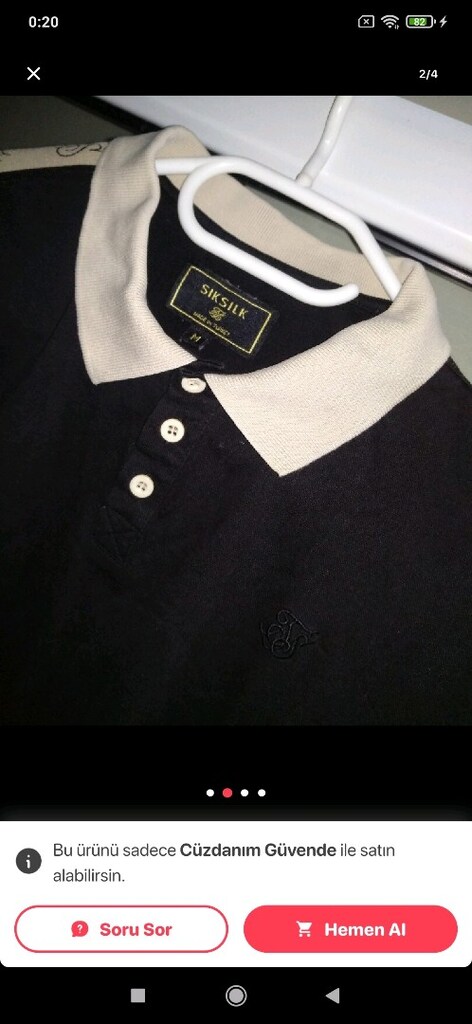 SIKSILK POLO YAKA TİŞORT 38/M BEDEN - 2