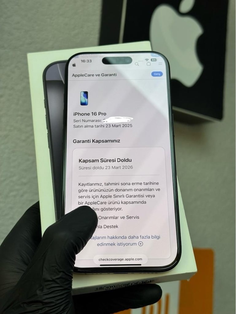 YD. İPHONE 16 PRO 128GB FULL ORJİNAL KOZMATİK TEMİZ - 8