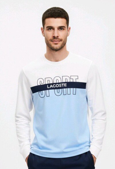 #lacoste erkek classic fit sweatshirt