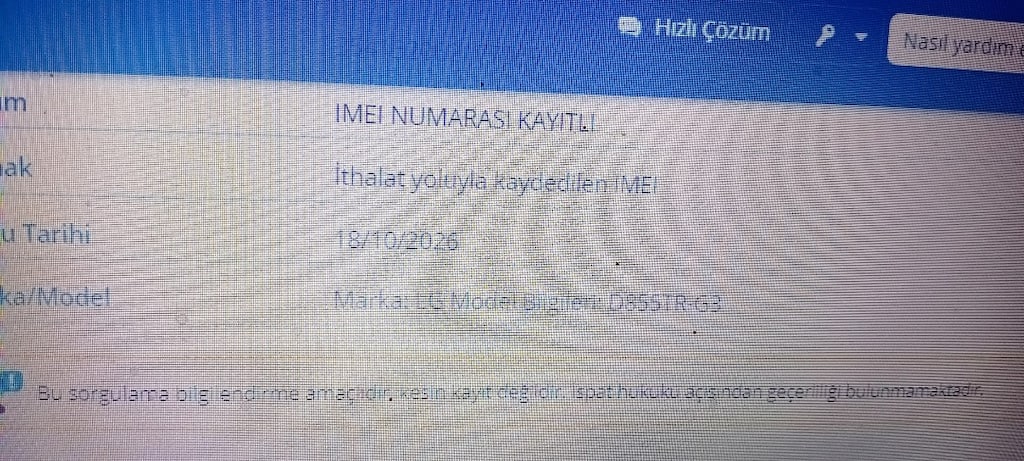 KAYITLI-LG-D855TR G3--ORN BATARYA YENİLENDİ - 5