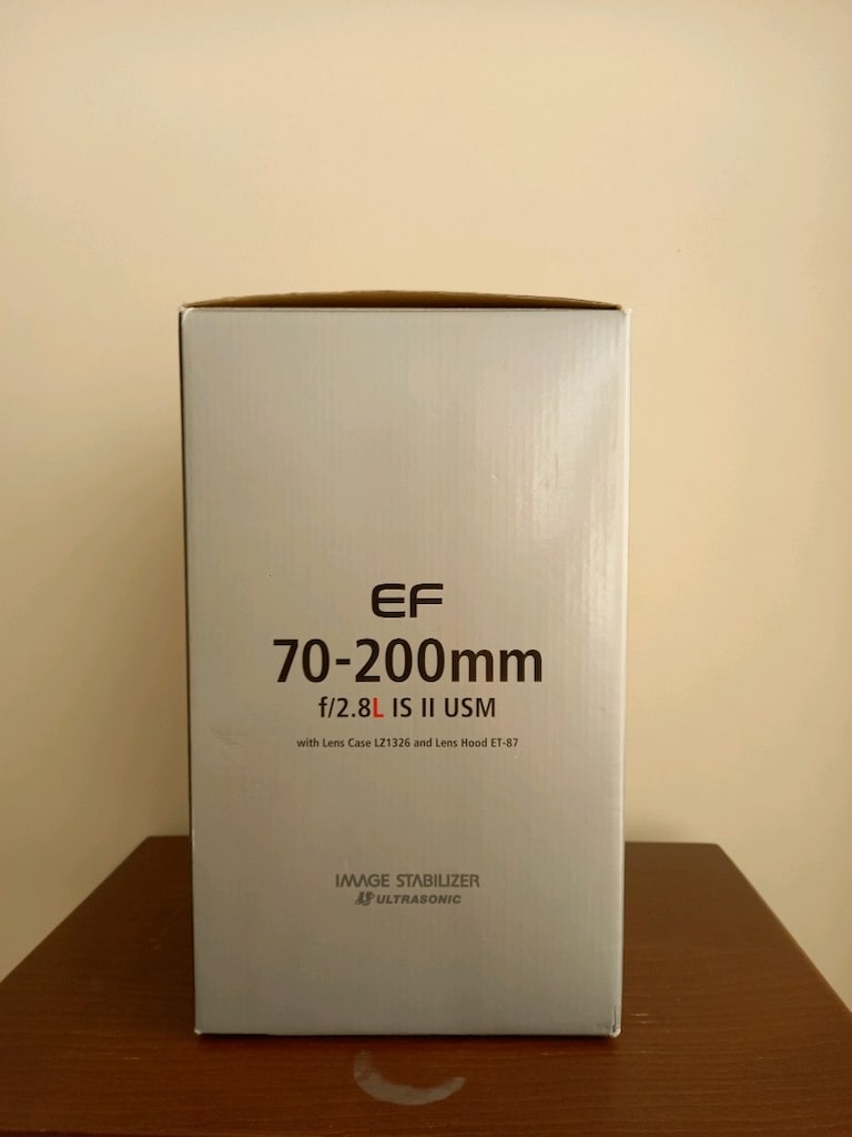 Boş Canon Lens kutusu - 7