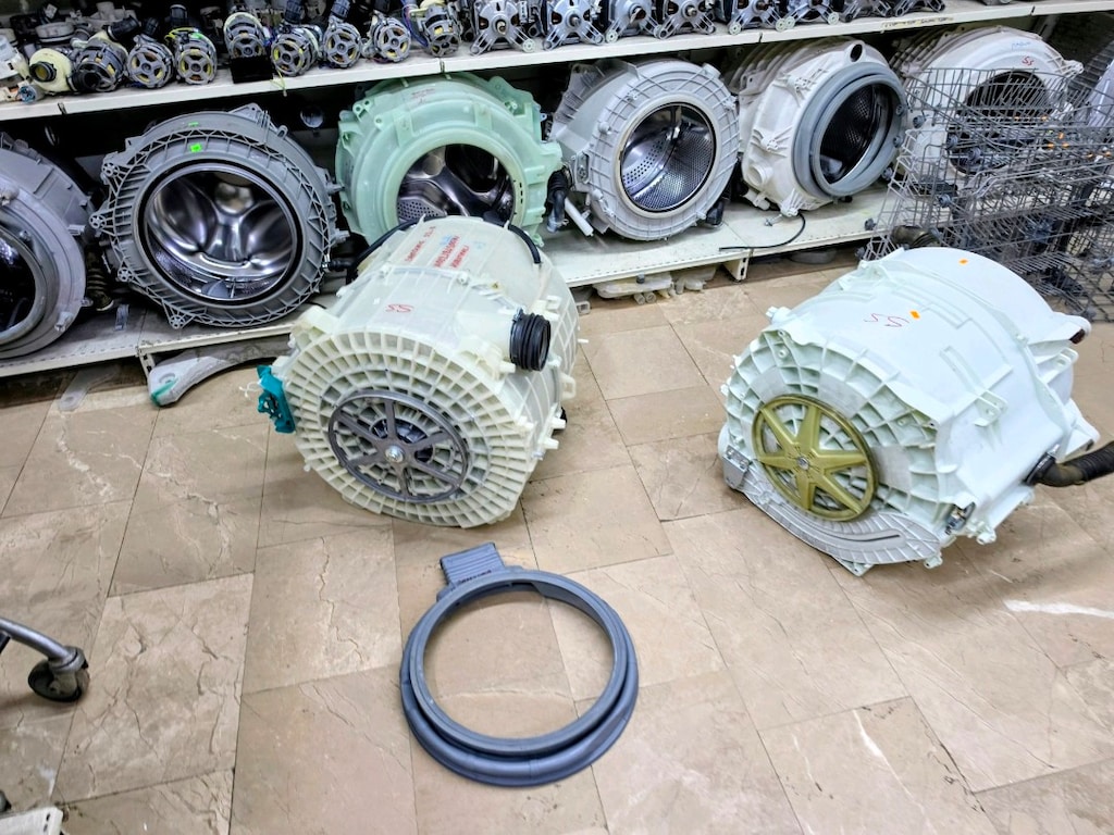 Samsung WD12J8420GW 12 Kg / 8 Kg Kurutmalı Çamaşır Makinesi Kazanı - 2 - 3