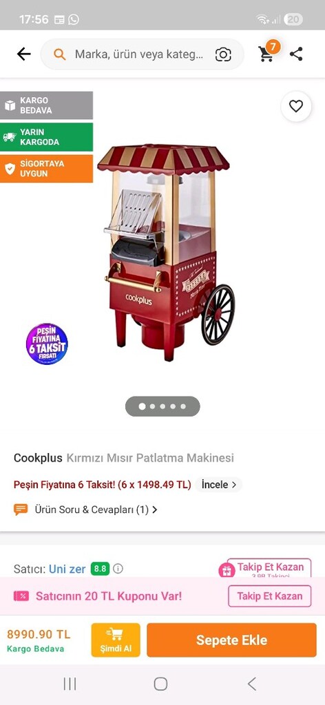 Mısır patlatma makinesi - 5