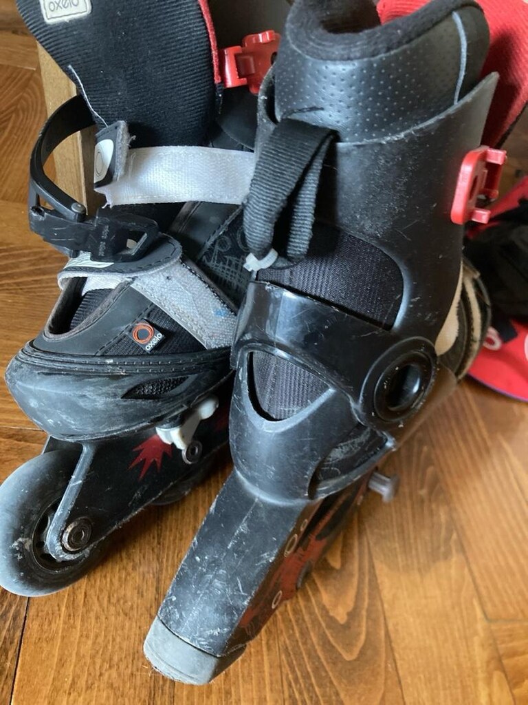 Oxelo Çocuk Paten Seti 32,33,34 Numara - 4