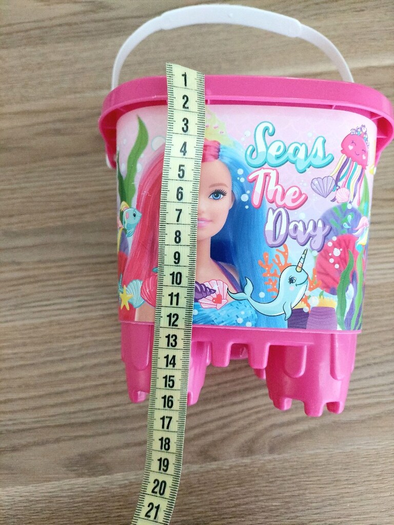 Dede Barbie Deniz Kızlı Plaj kale kovası - 6