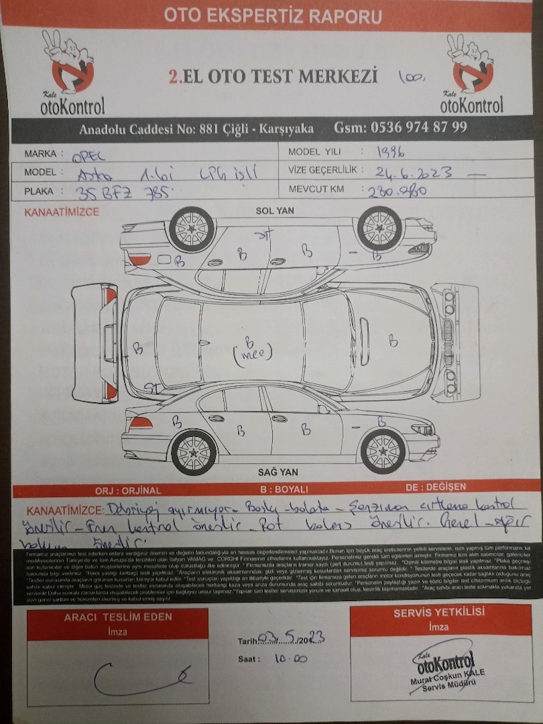 sahibinden 96 model Opel Astra f kasa değişensiz temiz - 8