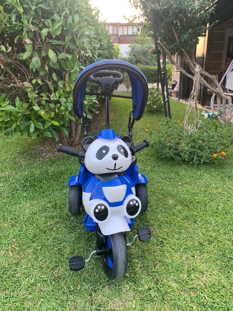 Panda Bisiklet Mavi - 3
