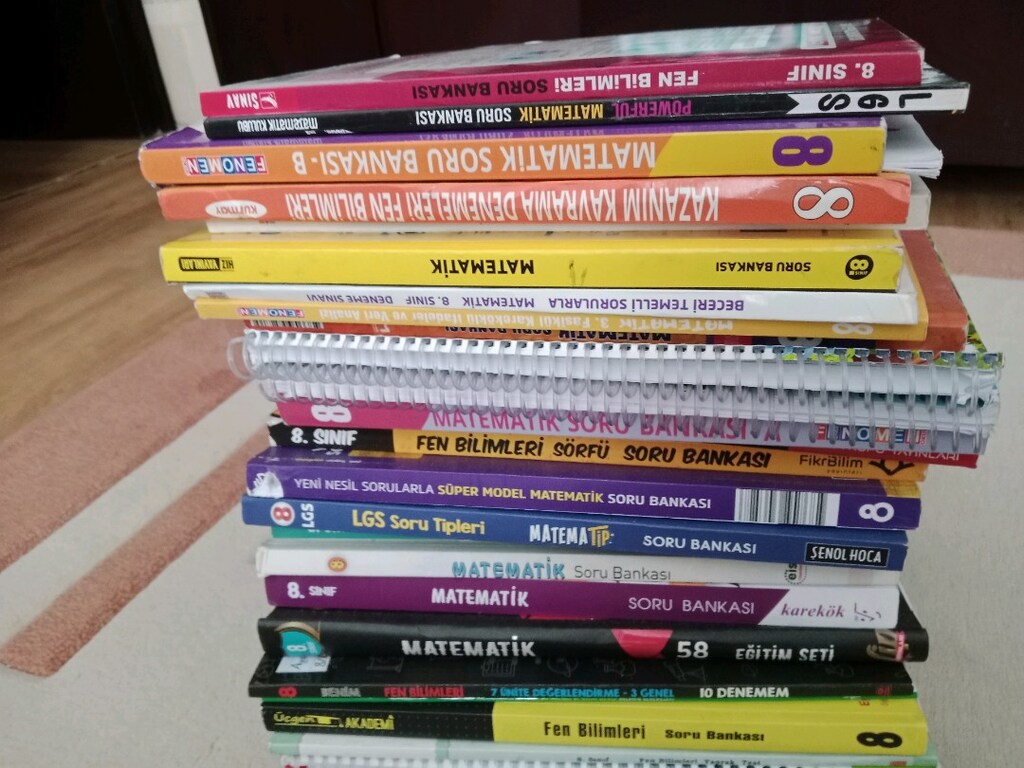 Lgs Hazırlık test kitapları - 3