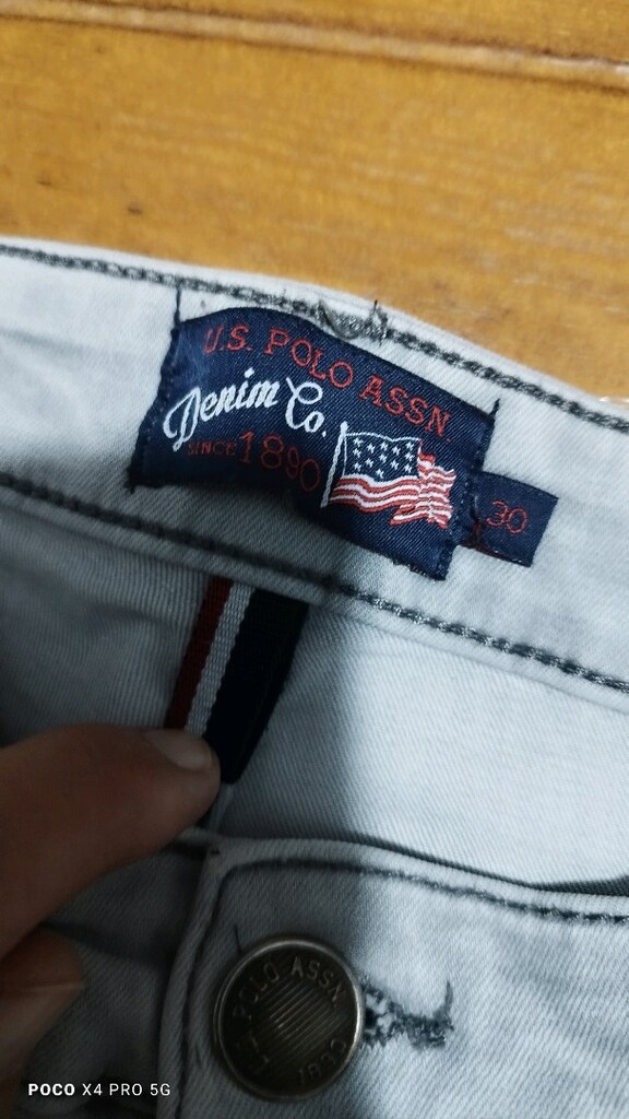 #Erkek jeans pantolon..#U.S Polo ünlü marka likralı..Mağazasında 2000 - 3