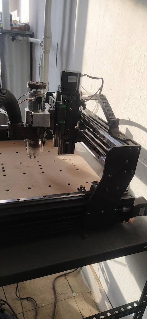 Güçlendirilmiş Two Trees Bluer TTC450 + 800w Spindle CNC Router - 6