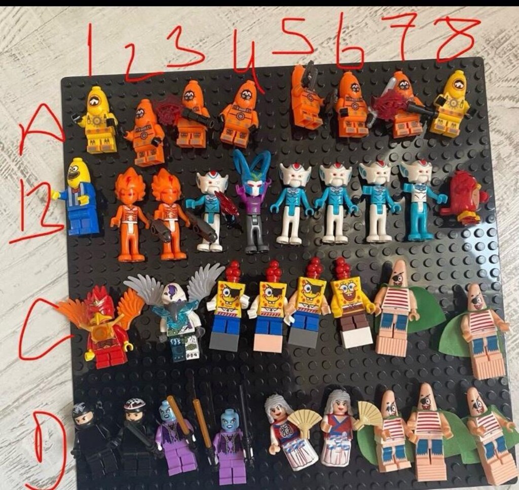 Lego karışık Minifigürler - 11